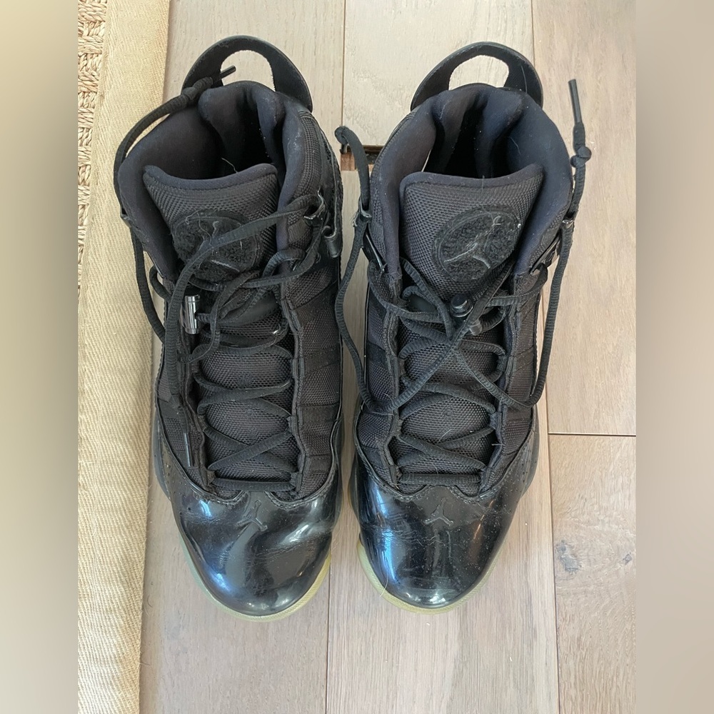 Size 10.5 Jordan 6 Rings Black Ice